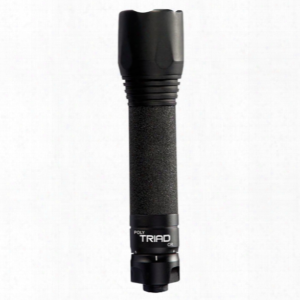 Asp Poly Triad Cr Flashlight, Black - Black - Male - Included