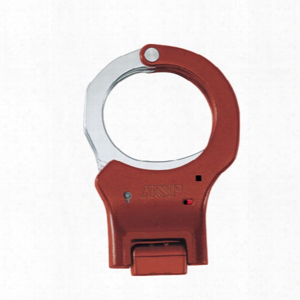 Asp Rigid Training Handcuffs, Red - Red - Unisex - Included