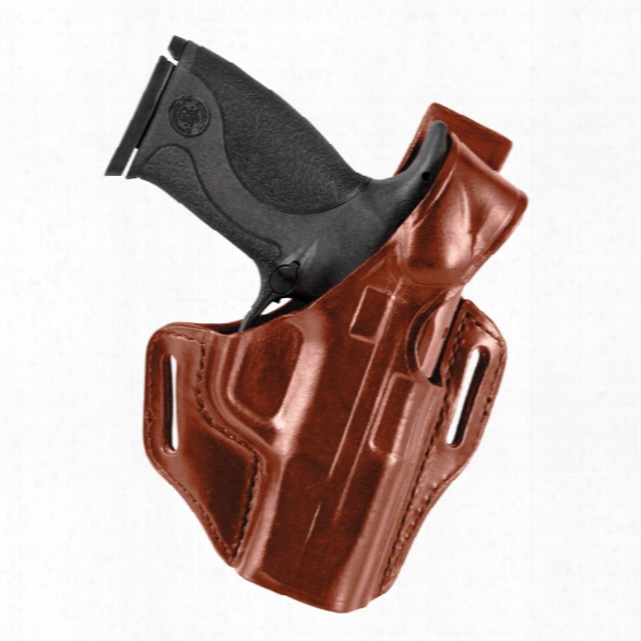 Bianchi 56 Serpent Holster, Tan, Rh, Fits Glock 19, 23, 32 - Tan - Male - Included