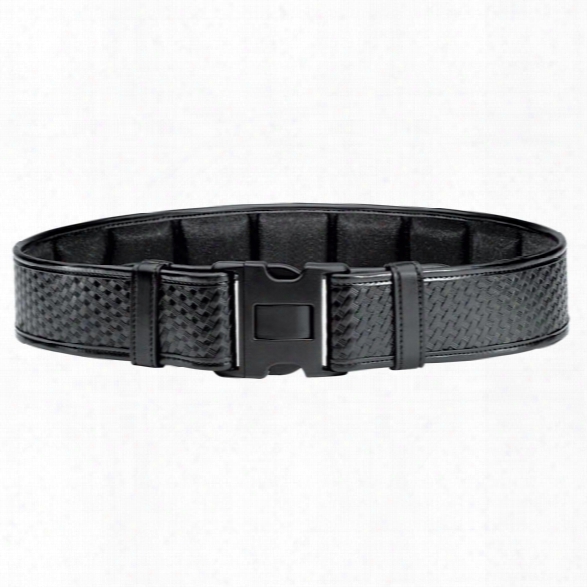 Bianchi 7955 Ergotek Duty Belt, Black, Basketweave, 28"-30" - Black - Unisex - Included