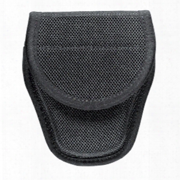 Bianchi Accumold Covered Cuff Case, Nylon, Black, Hook And Lloop, Standard - Black - Unisex - Included