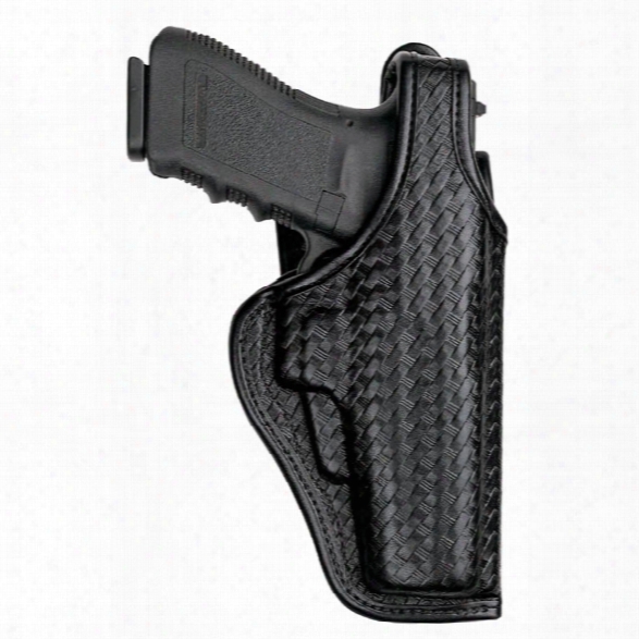 Bianchi Defender Accumold Elite Duty Holster, Black, Plain Black, Right-handed, Glock 19 23 - Black - Unisex - Included