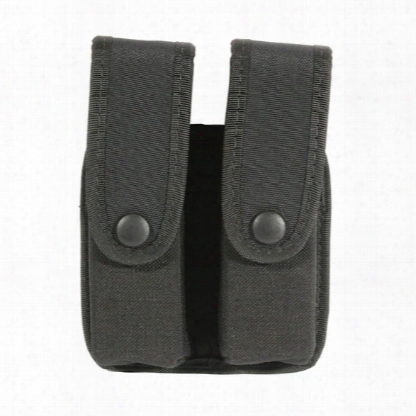 Blackhawk Double Mag Pouch, Cordura Nylon, Fits Glock 21 - Black - Male - Included