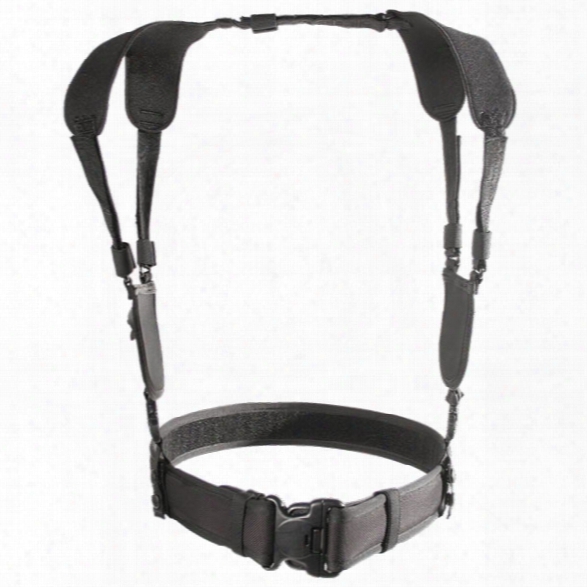 Blackhawk Ergonomic Duty Belt Harness, Black, Small/medium - Black - Male - Included