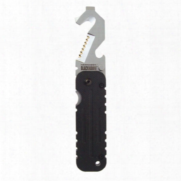 Blackhawk Knives Hawkhook Folding Knife W/ Serrated Edge - Black - Unisex - Included