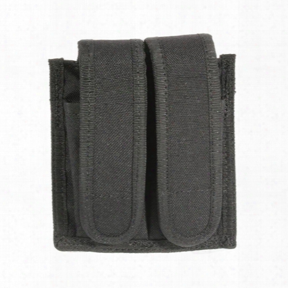 Blackhawk Universal Double Mag Pouch, Cordura Nylon - Black - Unisex - Included