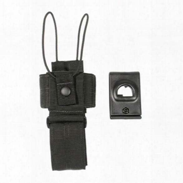 Blackhawk Universal Radio Holder, Cordura Nylon, Fixed Looop - Black - Unisex - Included