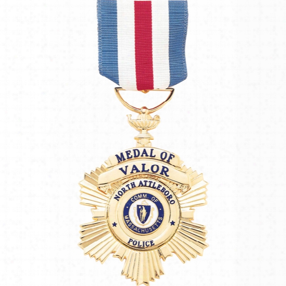 Blackinton Recognition Medal - Hi-glo - Black - Unisex - Included