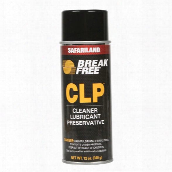 Break-free Gun Cleaning Lubricant 12 Oz Aerosol - Male - Included