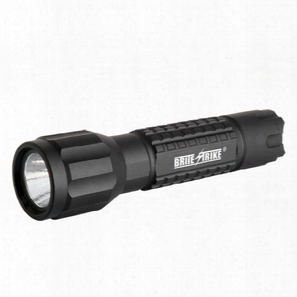 Brite-strike Basic Tactical Flashlight, 2 Cell Lithium (hi/lo/strobe), Black - Black - Male - Included