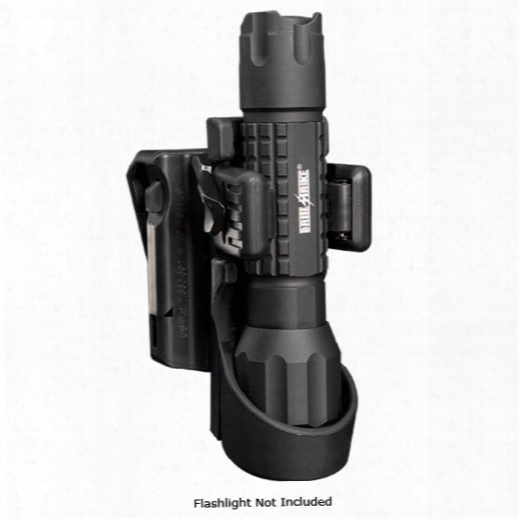 Brite-strike Btl Quick Cam Roto-loc Holster For All Brite-strike&reg; Basic Tactical Lights, Black - Black - Unisex - Included