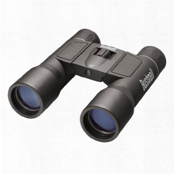 Bushnell Powerview Binoculars, 10 X 32mm, Black Roof Prism - Black - Unisex - Included