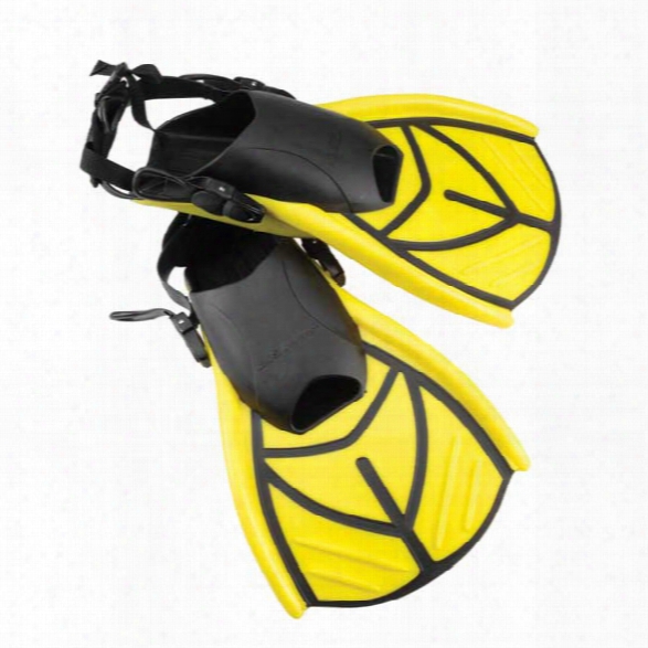 Cmc Rescue (2) Swim Fins, Shredder Sar, Us Divers, Yellow/black - Yellow - Unisex - Included