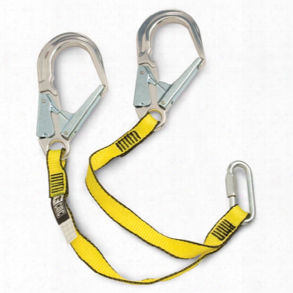 Cmc Rescue Bypass Lanyard W/aluminum Snap Hooks, 28" - Silver - Unisex - Included