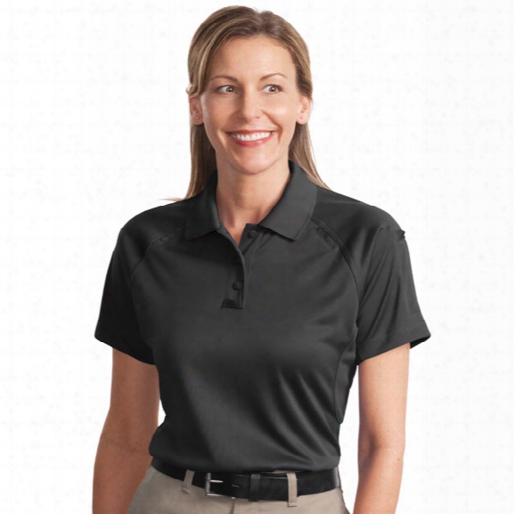 Cornerstone Women's Performance Tactical Polo, Black, 2x - Black - Male - Included