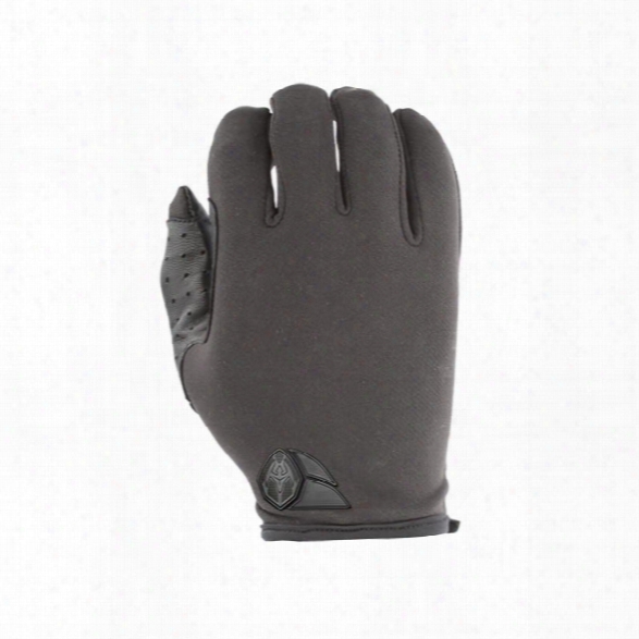 Damascus Atx5 Lightweight Thin Patrol Gloves, W/ Lycra Back And Leather Palms, Black, 2x-large - Black - Unisex - Included