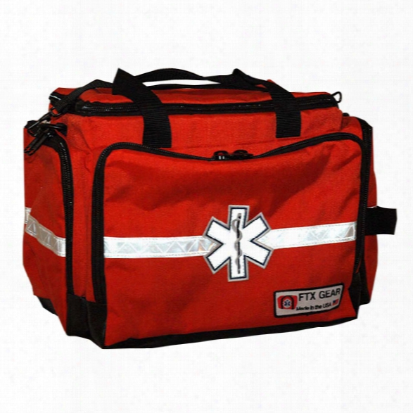 Fieldtex Products, Inc Basic Trauma Bag, Red - Red - Male - Included