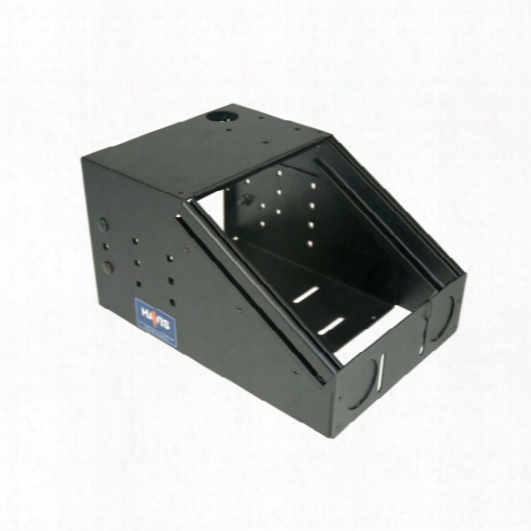 Havis 8" Enclosed Low Profile Console, Without Vehicle Mount, 30 Degrees, Housing Only - Male - Excluded