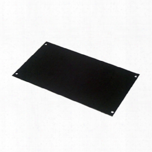 Havis Blank Filler Plate, 1/2" - Black - Male - Excluded