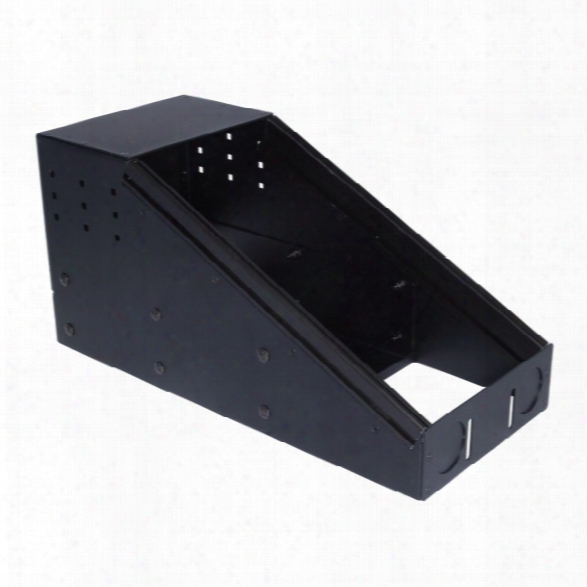 Havis Stout Mount Console, 16" Total Mounting Space, 26 Degrees, Housing Complete, Without Vehicle Mount - Male - Excluded