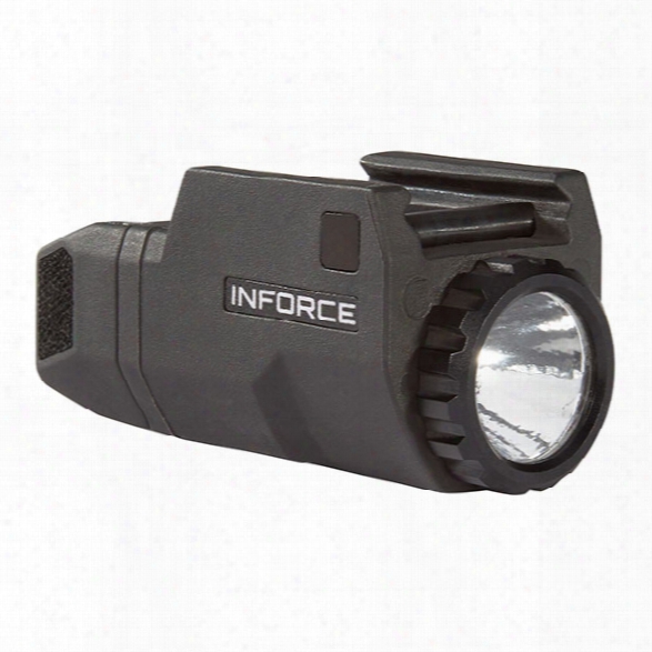 Inforce Aplc Compact Auto Pistol Light For Glock - White - Male - Included