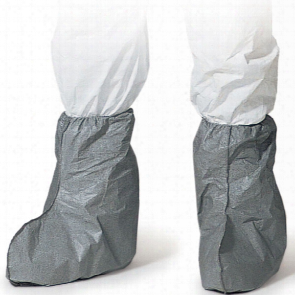 Lakeland (2) Boot Covers W/ Elastic Tops, One Size Fits All, Gray - Gray - Unisex - Included