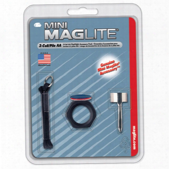 Mag-lite Accessory Pack For Mini Maglite&reg; Aa Flashlight - Red - Unisex - Included