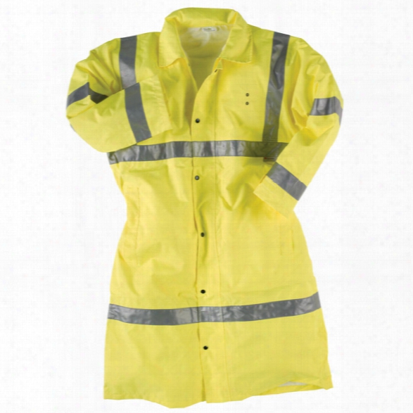 Neese 48 Airtex Raincoat With Hood, Hi Viz Lime, 2xlarge - Silver - Male - Included