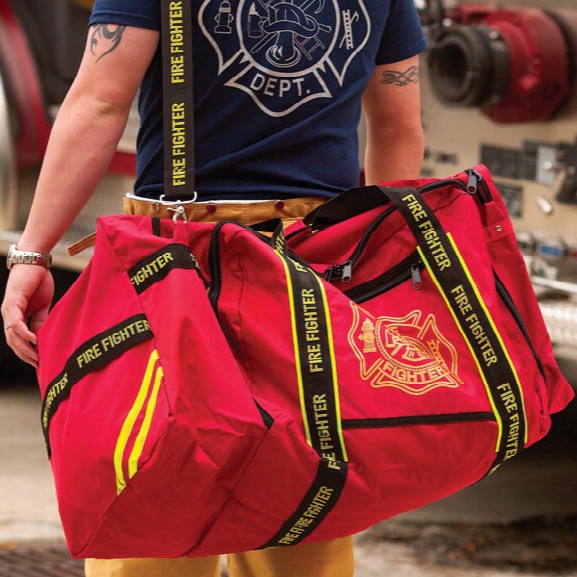 Occunomix Ultimate Gear Bag, Red/black - Yellow - Male - Included