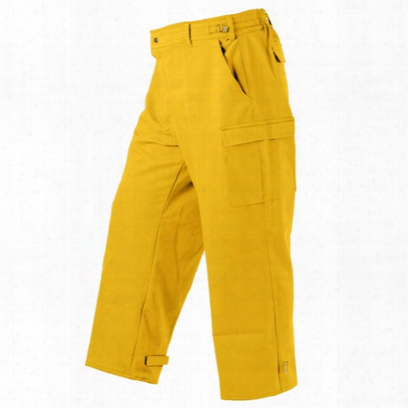 Pgi Fireline Ground Pounder (classic) Overpant, Tecasafe Plus, 7 Oz., Yellow, 2x, Long - Yellow - Male - Included