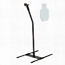 Custom Metal Products Static Stand With IPSC Metric B-C Zone - Tan - Unisex - Excluded