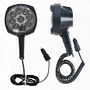 Sho-Me Handheld LED Spot Light, 10ft Straight Cord w/ Adapter Plug - clear - male - Included