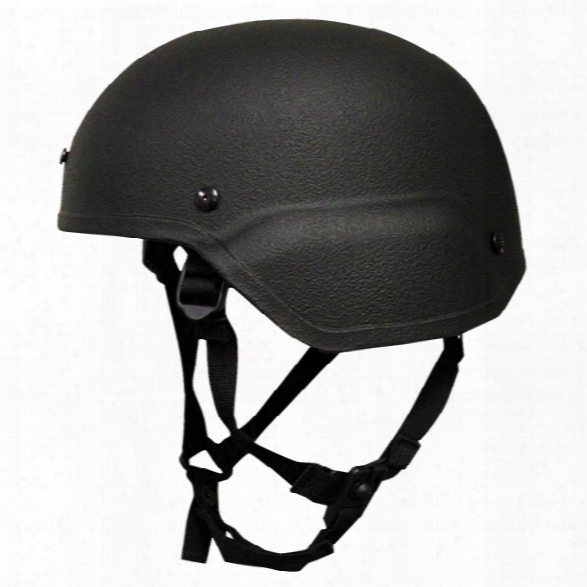United Shield Ach/mich Level Iiia Helmet W/ Omega Mesh System, Black, Large - Black - Male - Excluded