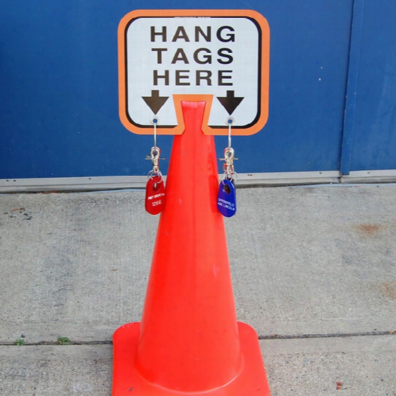 American Trade Mark Accountability Cone Sign, Includes The Cone - Male - Included