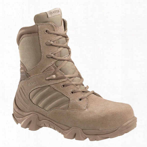 Bates Gx-8 Sidezip Comp Toe Boot, Desert, 10.5ew - Metallic - Male - Included