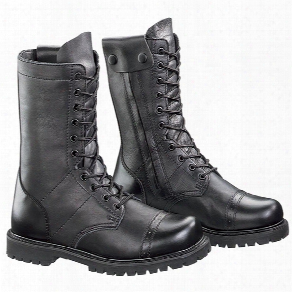 Bates Paratrooper 11" Sidezip Boot, Black, 10.5m - Black - Male - Included