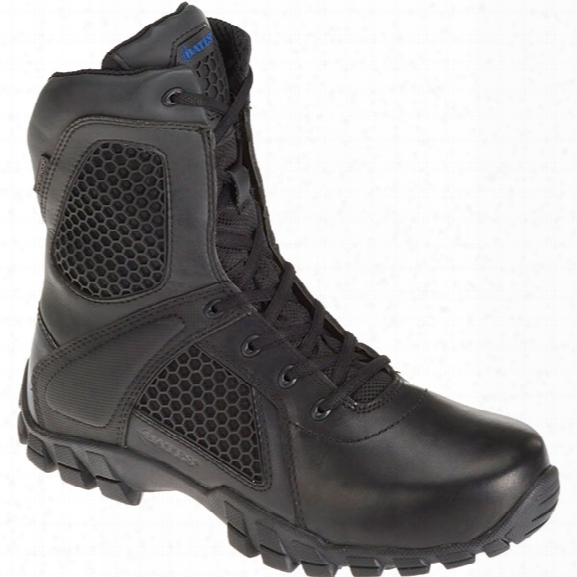 Bates Shock 6" Side-zip Boot, Black, 10.5 Medium - Black - Male - Included