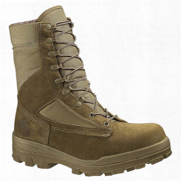 Bates Usmc Durashocks Hot Weather Boot, Olive Mojave, 10.5ew - Green - Male - Included