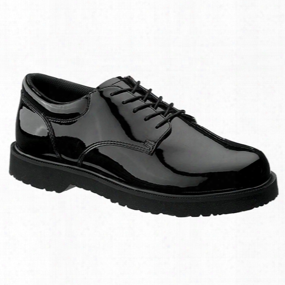 Bates Womens High Gloss Duty Oxford, Black, 10m - Black - Female - Included