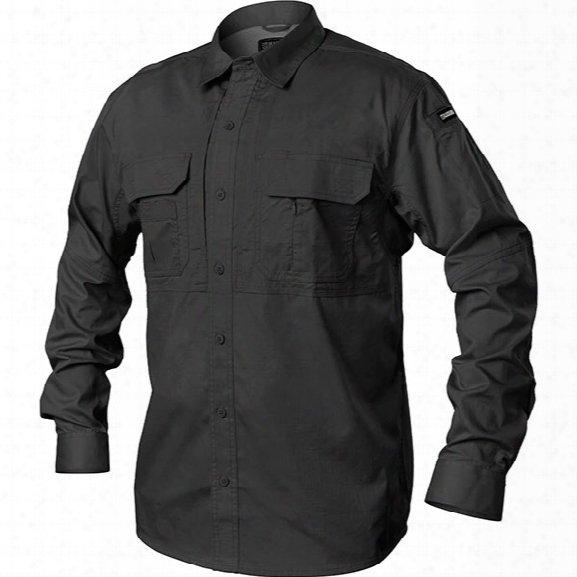 Blackhawk Pursuit Ls Tactical Shirt, Black, 2x-large - Black - Male - Included
