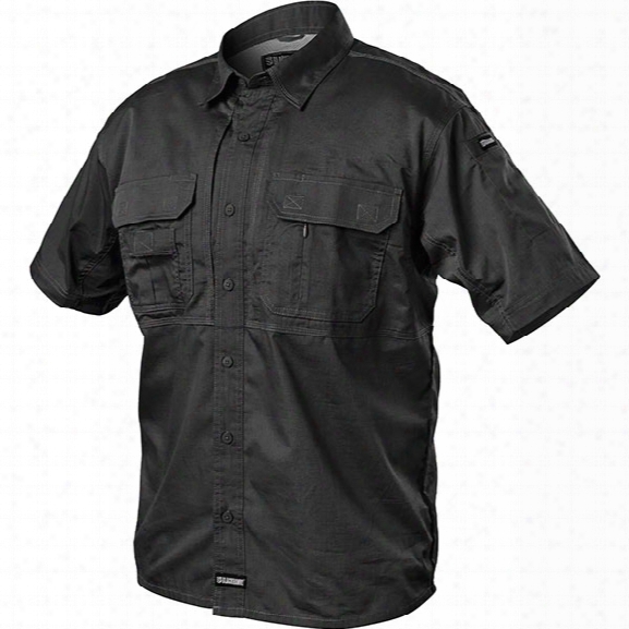 Blackhawk Pursuit Ss Tactical Shirt, Black, 2x-large - Black - Male - Included