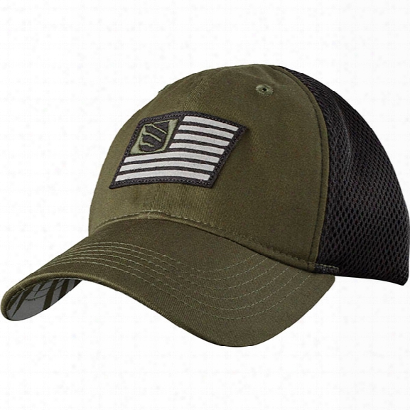 Blackhawk Tactical Foam Mesh Fitted Cap, Jungle/black, Lg/xl - Black - Male - Included