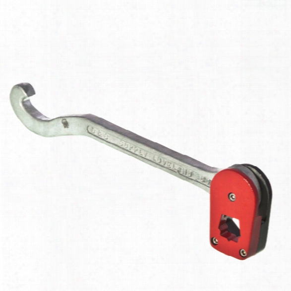 C&s Supply Hydrant & Spinner Wrench, Fits Hydrant Stems & Cap Stems Both 1" And 1.5" - Unisex - Included
