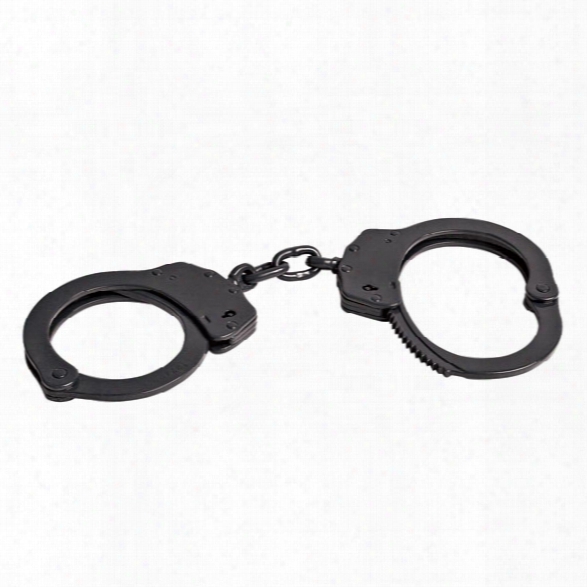 Cts-thompson 1010 Series Chain Link Handcuffs, Black - Green - Male - Included