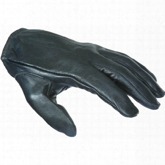 Damascus D20p Dyna-thin Unlined Leather Gloves, W/ Short Cuff, Black, 2x-large - Black - Unisex - Included