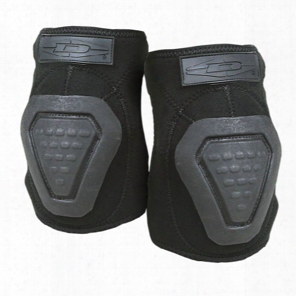 Damascus Dnep Imperial Neoprene Elbow Pads W/ Reinforced Caps, Black - Black - Male - Included