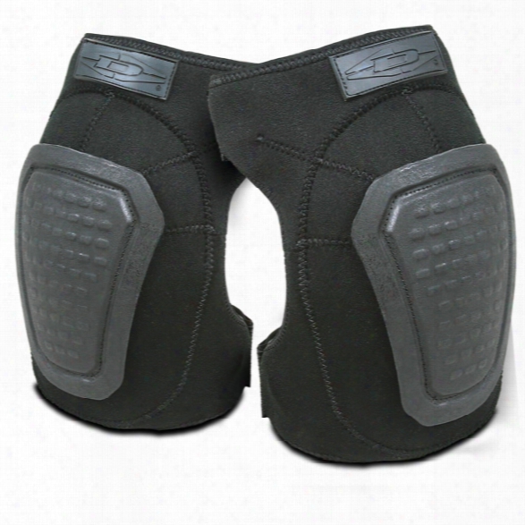 Damascus Dnkp Imperial Neoprene Knee Pads W/ Reinforced Caps, Black - Black - Male - Included