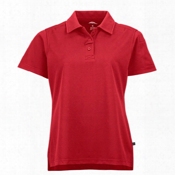 Dickies Womens Tactical Polo, Red, Lg - Red - Female - Included