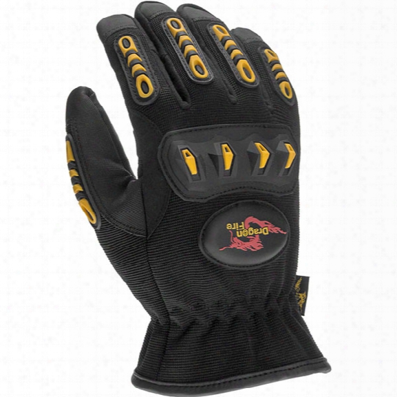 Dragon Fire First Due Rescue Glove, Large - Male - Include D