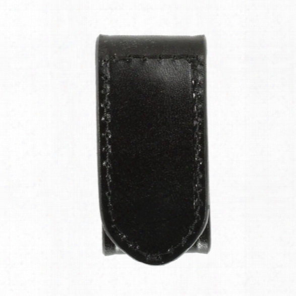 Dutyman 2311 1-1/4" Belt Keeper, Plain Black, Gold Snaps - Black - Unisex - Included